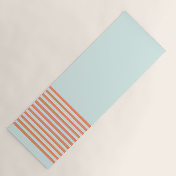 Beach Stripes Yoga Mat Gallery Image 1