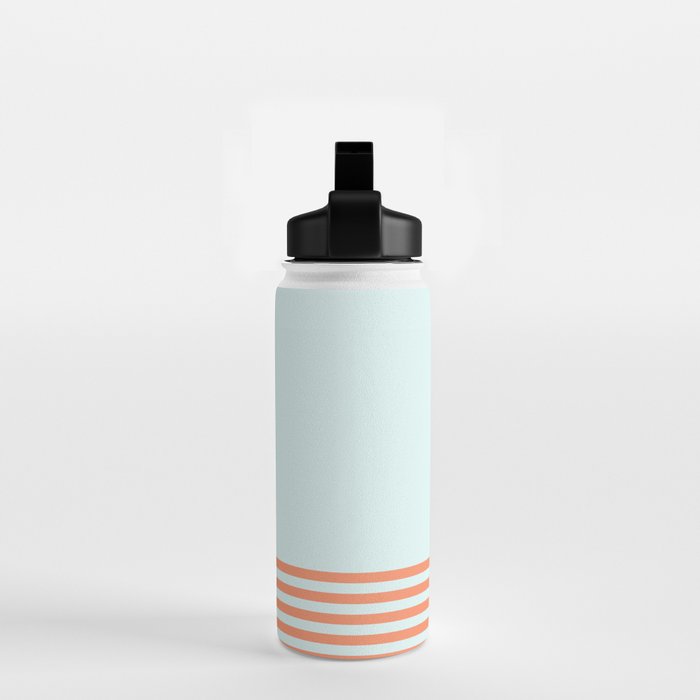 Beach Stripes Water Bottle Gallery Image 2
