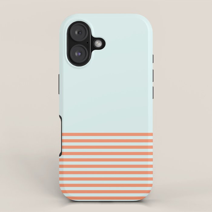 Beach Stripes iPhone Case Gallery Image 1