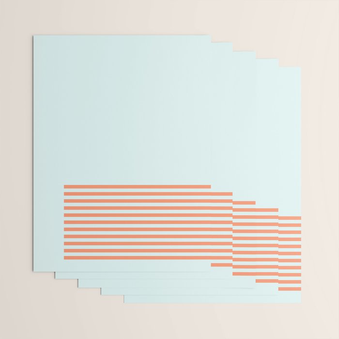 Beach Stripes Wrapping Paper Gallery Image 3