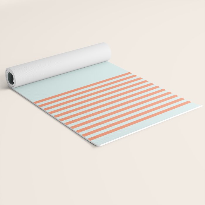 Beach Stripes Yoga Mat Gallery Image 2