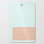 Beach Stripes Cutting Board Gallery Image 1