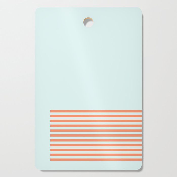 Beach Stripes Cutting Board Gallery Image 1
