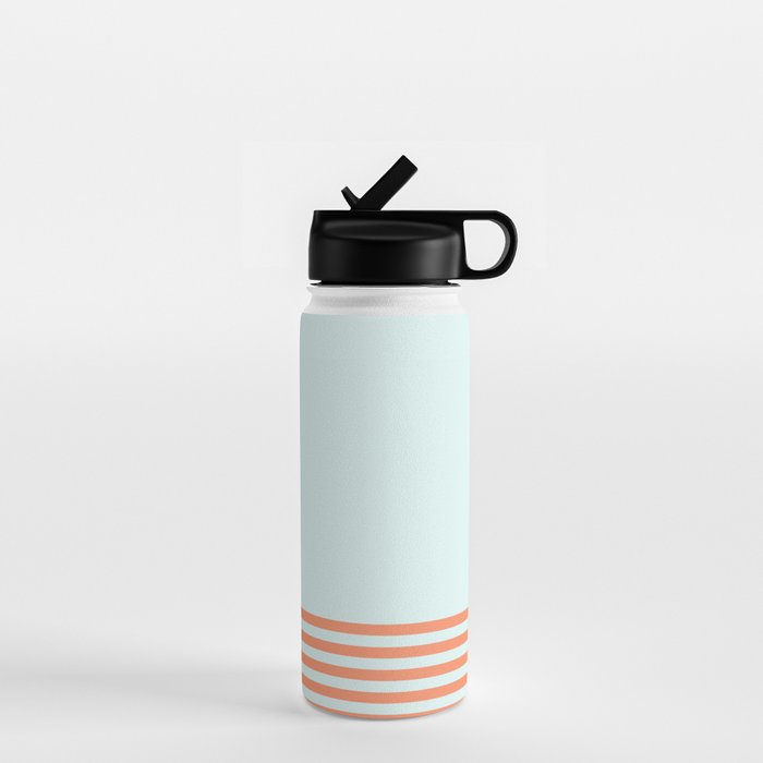Beach Stripes Water Bottle Gallery Image 1