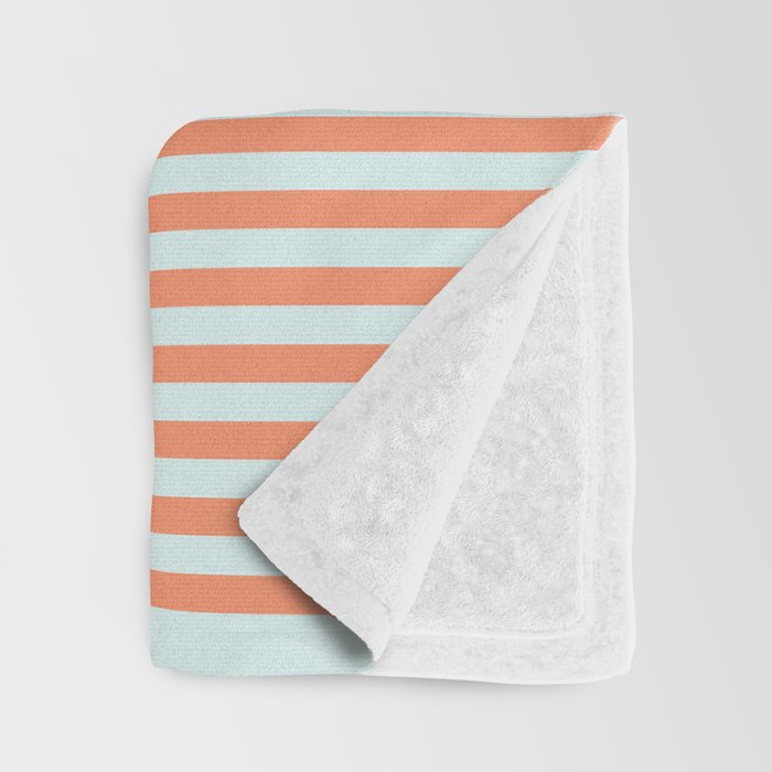 Beach Stripes Throw Blanket Gallery Image 3