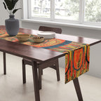 Hindu Krishna Tapestry Table Runner Gallery Image 2