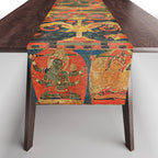 Hindu Krishna Tapestry Table Runner Gallery Image 1