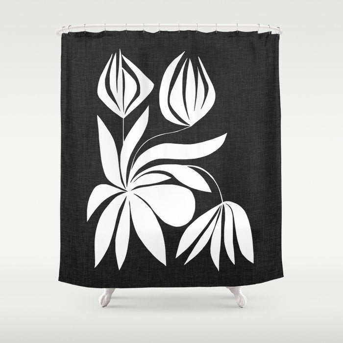 Tulip Secrets ii Shower Curtain Gallery Image 1