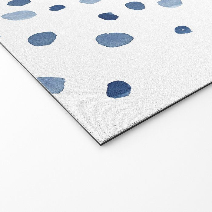 Explosion of Blue Confetti Welcome Mat Gallery Image 2