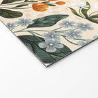 Wild Flowers ~ vol2.  vintage inspired botanical Welcome Mat Gallery Image 2