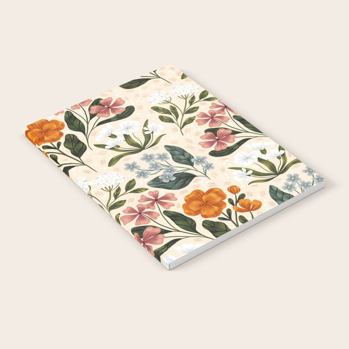 Wild Flowers ~ vol2.  vintage inspired botanical Notebook Gallery Image 2