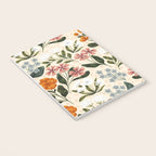 Wild Flowers ~ vol2.  vintage inspired botanical Notebook Gallery Image 3