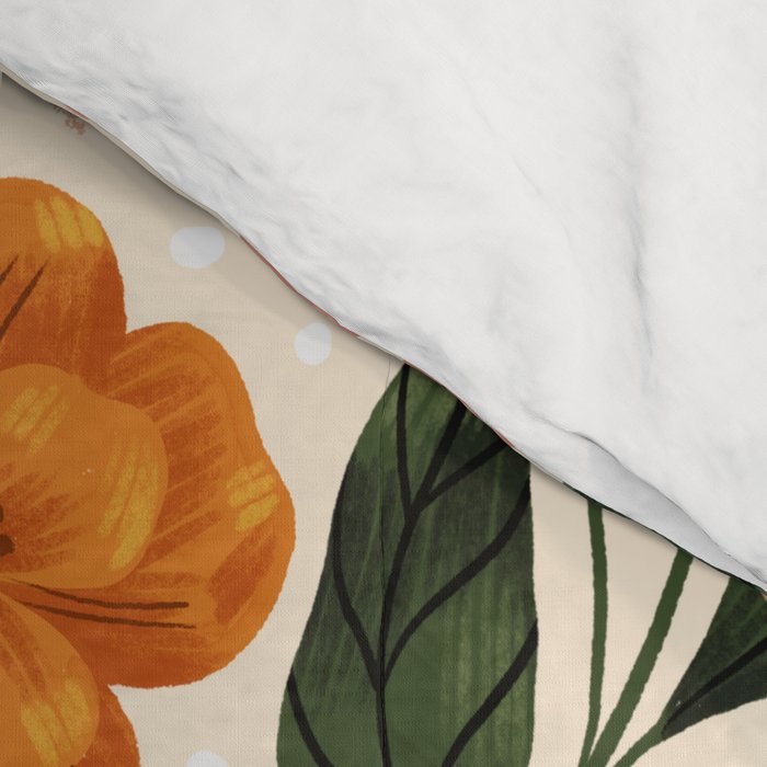 Wild Flowers ~ vol2.  vintage inspired botanical Comforter Gallery Image 4