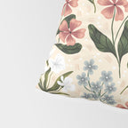 Wild Flowers ~ vol2.  vintage inspired botanical Pillow Sham Gallery Image 4