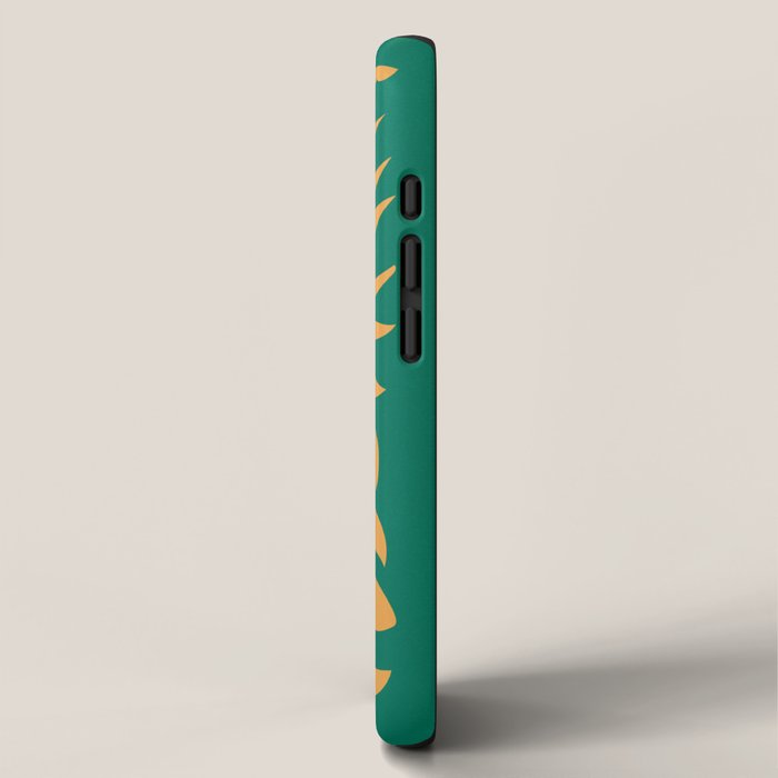 JAZZ FERNS 02 | Tropical Green & Casablanca Matisse Edition iPhone Case Gallery Image 2