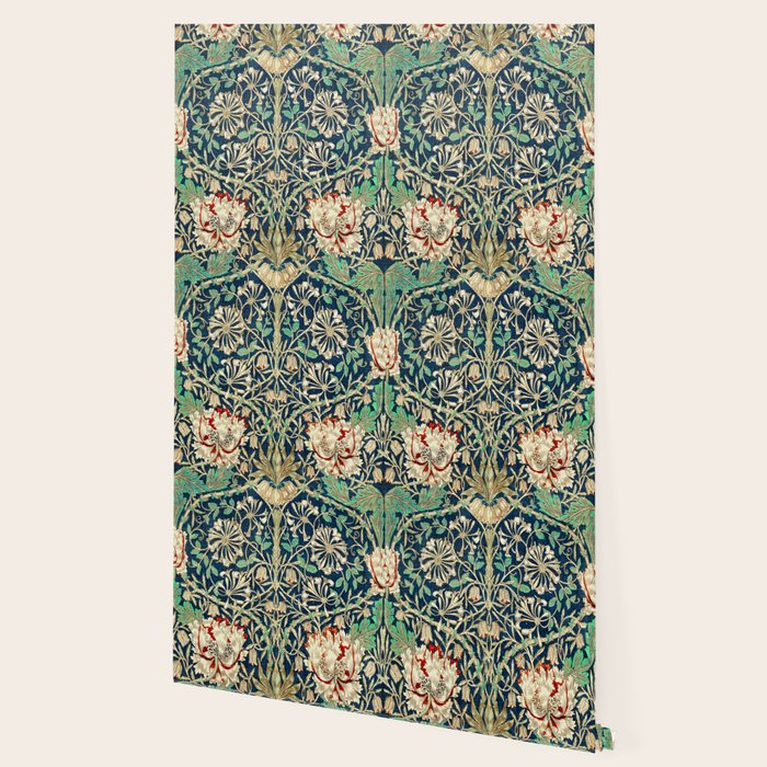 Honeysuckle by William Morris Wallpaper Gallery Image 2
