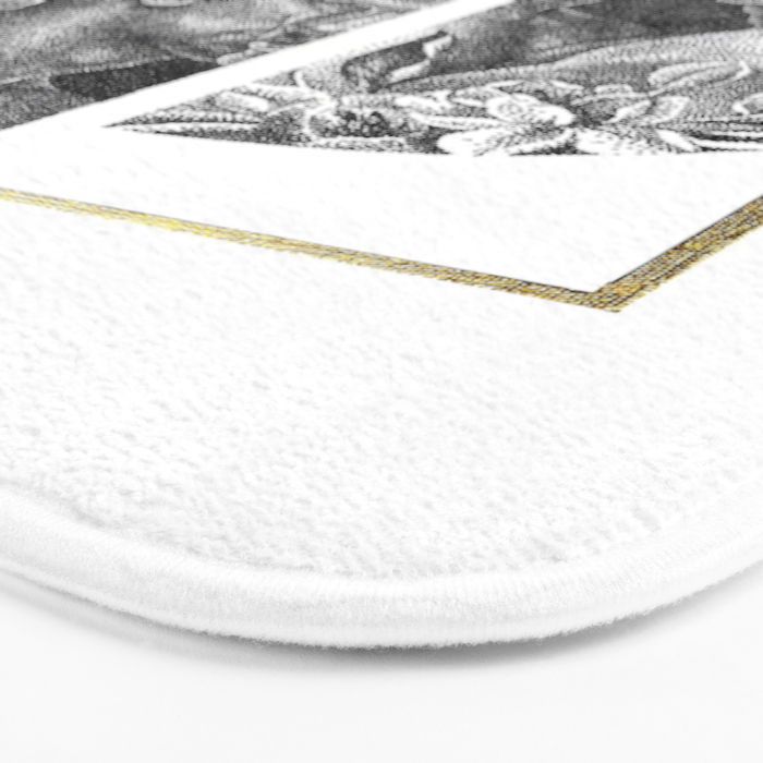 Perspectives NOODOOD painting (gold doesn't print shiny) Bath Mat Gallery Image 3