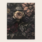 Nocturnal Botanica Moody Baroque Flowers Notebook Gallery Image 4