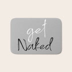 Get Naked Bathroom Decor Prints Bath Mat Gallery Image 1