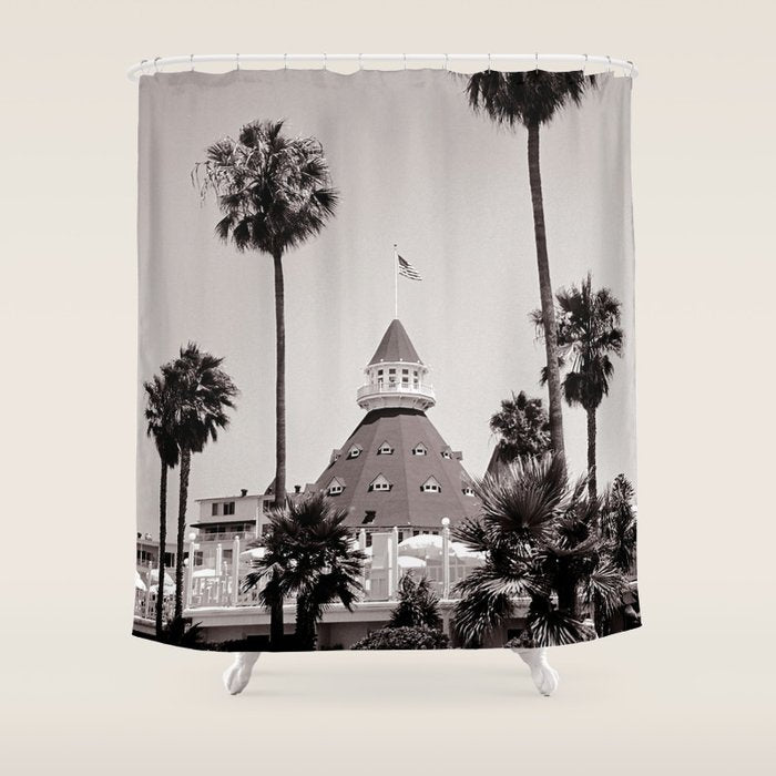 Hotel Del Coronado Shower Curtain Gallery Image 1