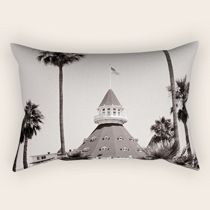 Hotel Del Coronado Rectangular Pillow Gallery Image 1