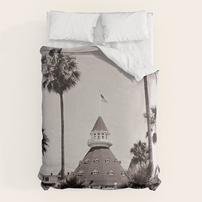 Hotel Del Coronado Duvet Cover Gallery Image 1