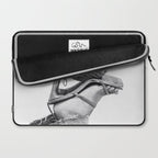 Disco Heels Trend Black White  Photo Art Laptop Sleeve Gallery Image 2