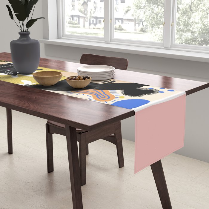 Life with cats Table Runner Gallery Image 2