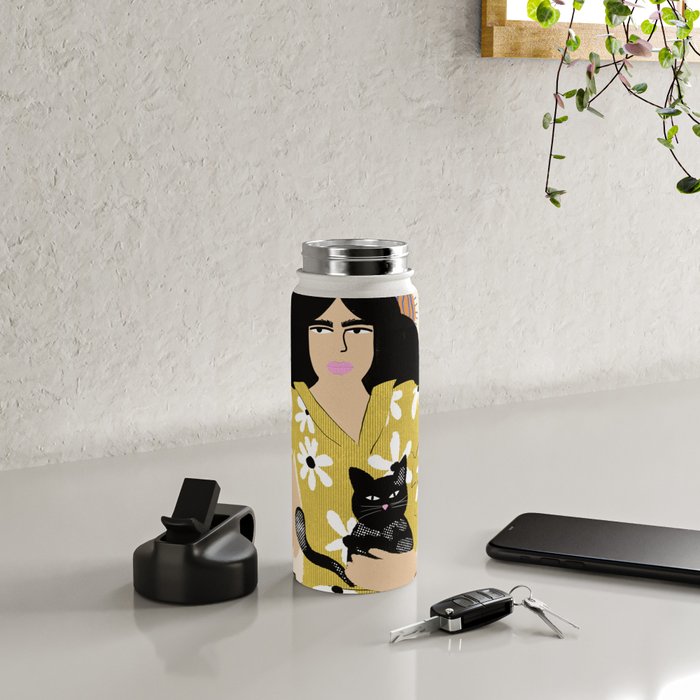 Life with cats Water Bottle Gallery Image 4