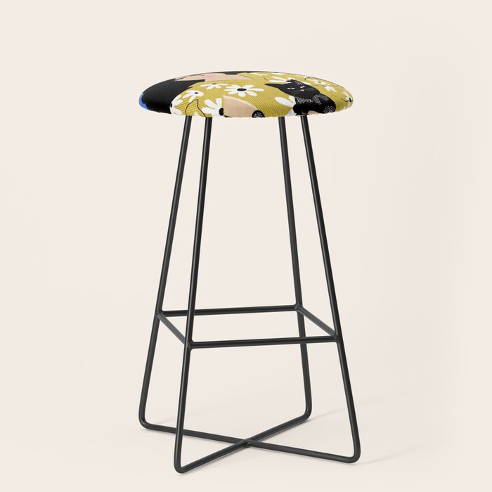 Life with cats Stool Gallery Image 1
