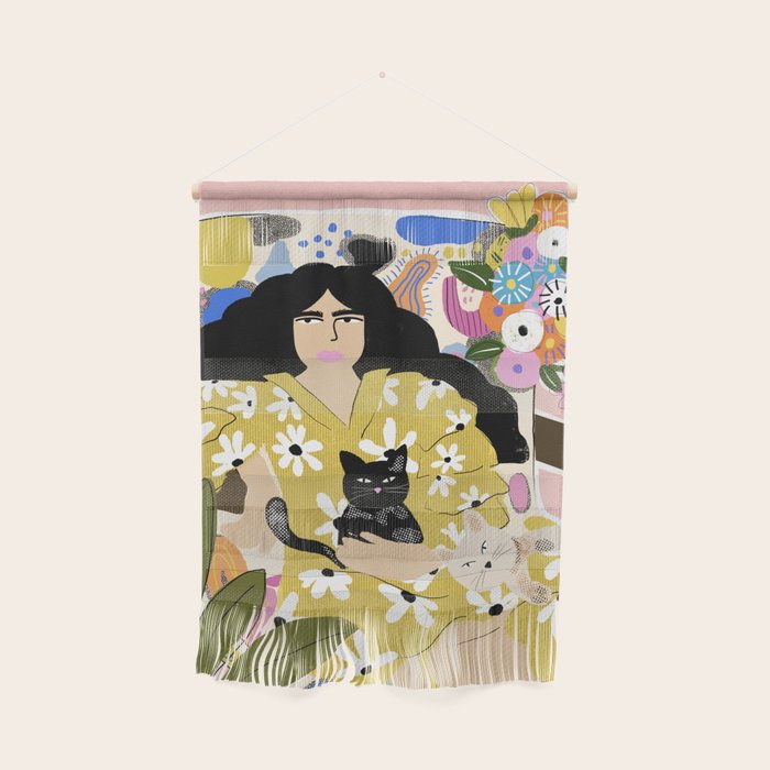 Life with cats Wall Hanging Gallery Image 1