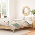 Vintage & Shabby Chic - Botanical Flower Roses Garden Duvet Cover Gallery Image 2