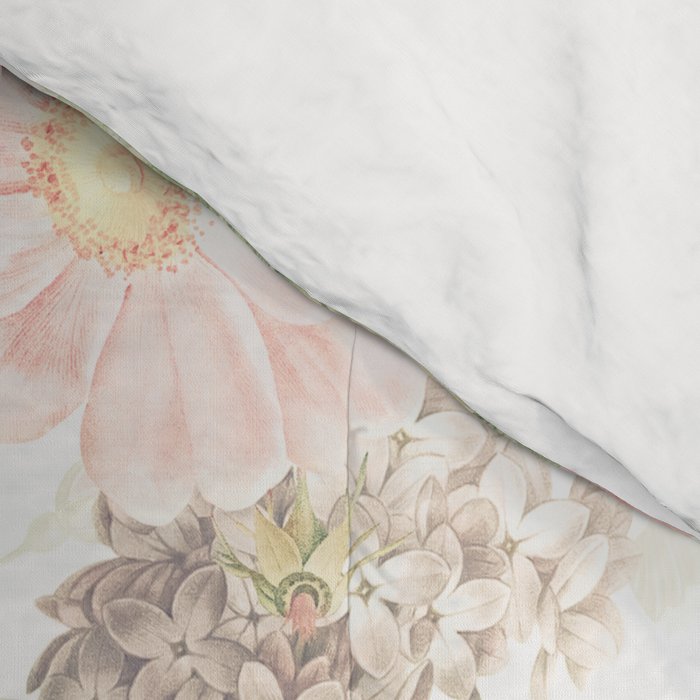 Vintage & Shabby Chic - Botanical Flower Roses Garden Comforter Gallery Image 4