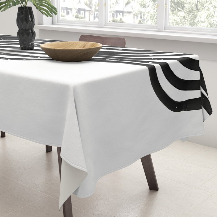 Be Wavy, Never Straight Tablecloth Gallery Image 3