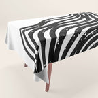 Be Wavy, Never Straight Tablecloth Gallery Image 1