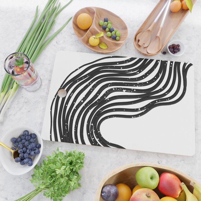 Be Wavy, Never Straight Cutting Board Gallery Image 2