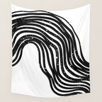 Be Wavy, Never Straight Wall Tapestry Gallery Image 4