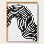 Be Wavy, Never Straight Serving Tray Gallery Image 1