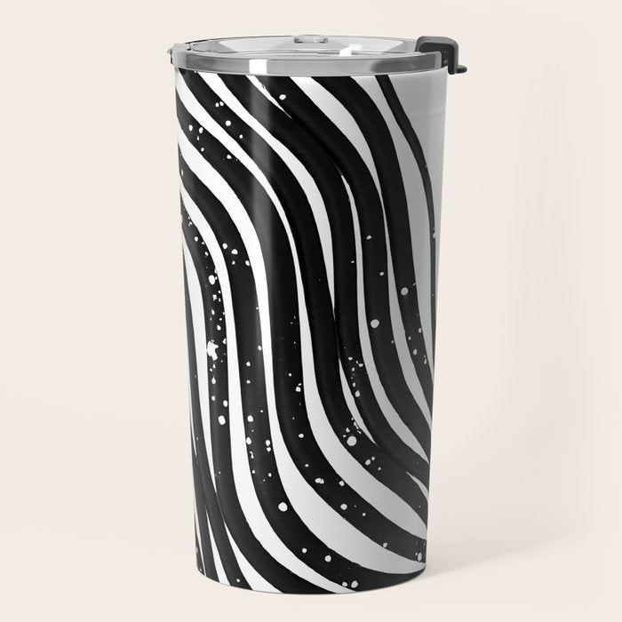 Be Wavy, Never Straight Travel Mug Gallery Image 2