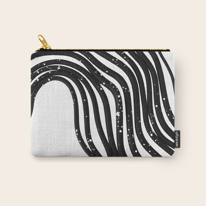 Be Wavy, Never Straight Carry All Pouch Gallery Image 1