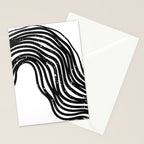 Be Wavy, Never Straight Stationery Card Gallery Image 2