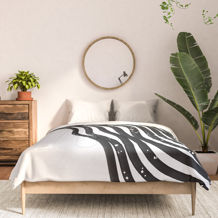 Be Wavy, Never Straight Comforter Gallery Image 3