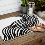 Be Wavy, Never Straight Outdoor Rug Gallery Image 2