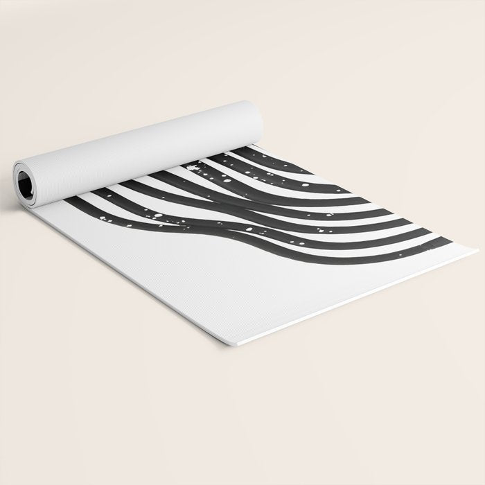 Be Wavy, Never Straight Yoga Mat Gallery Image 2
