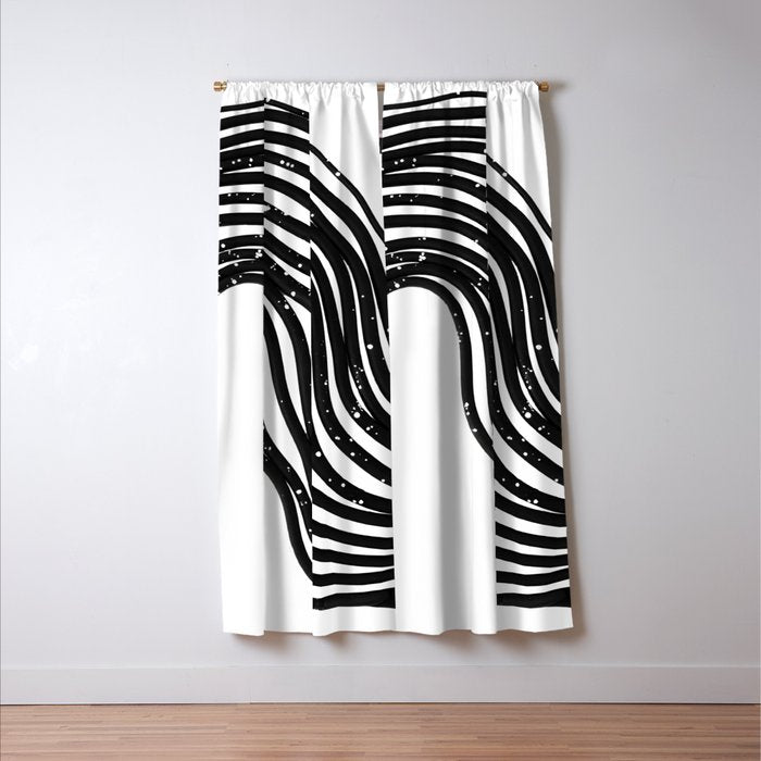Be Wavy, Never Straight Window Curtain Gallery Image 3