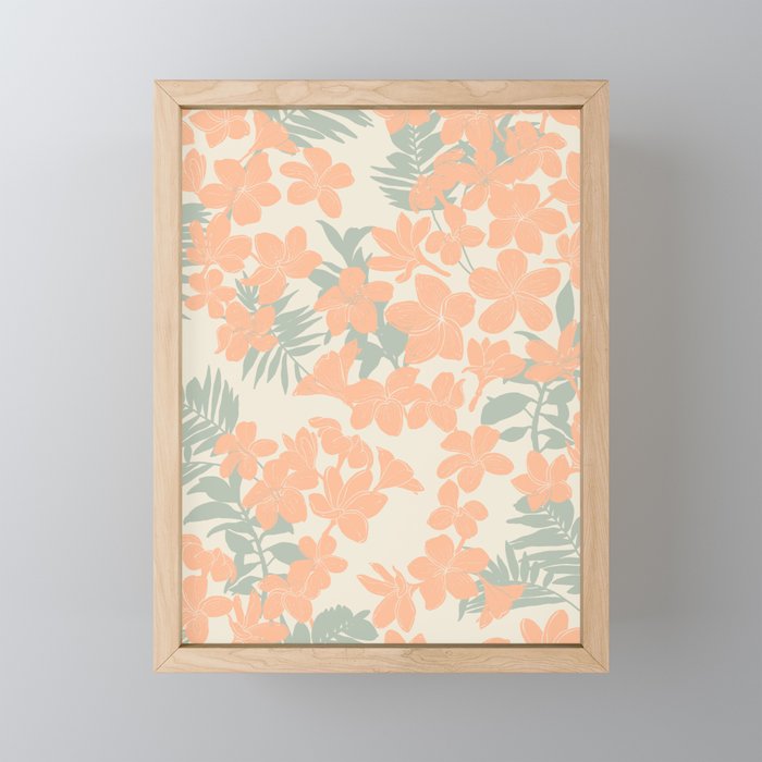 Exotical flowering blooms AH Mini Art Print Gallery Image 1