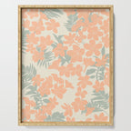Exotical flowering blooms AH Serving Tray Gallery Image 1