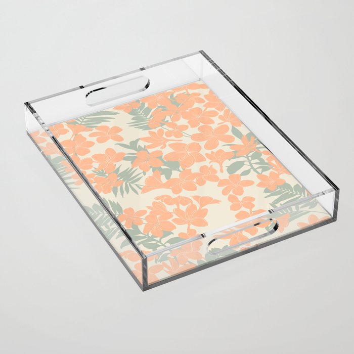 Exotical flowering blooms AH Acrylic Tray Gallery Image 1