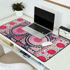 Tashkent Suzani Uzbekistan Floral Embroidery Print Desk Mat Gallery Image 2