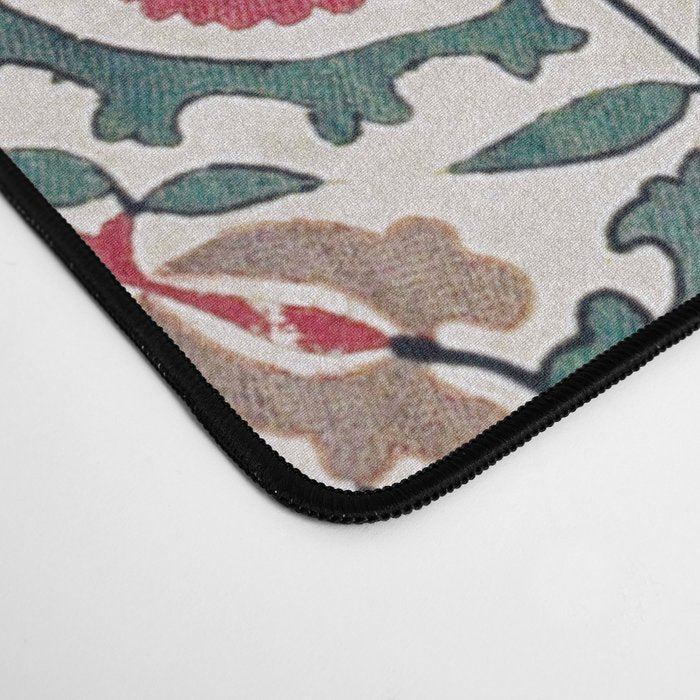 Tashkent Suzani Uzbekistan Floral Embroidery Print Desk Mat Gallery Image 4